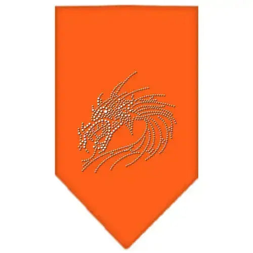 Dragon-Rhinestone-Bandana-Orange-Large-GreatEagleInc-319317276
