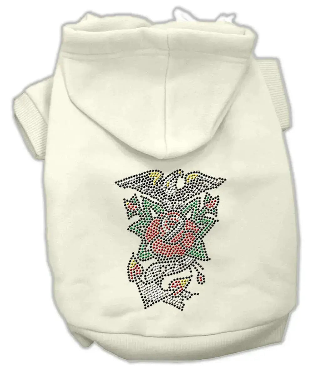 Eagle-Rose-Nailhead-Hoodies-Cream-Xxl-GreatEagleInc-333758626