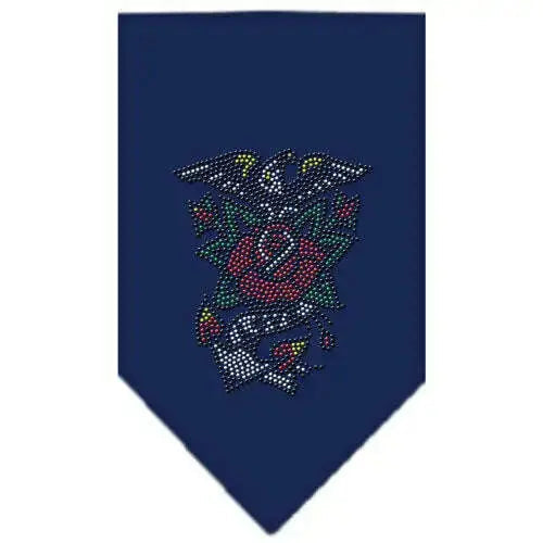 Eagle-Rose-Rhinestone-Bandana-Navy-Blue-Large-GreatEagleInc-319314832