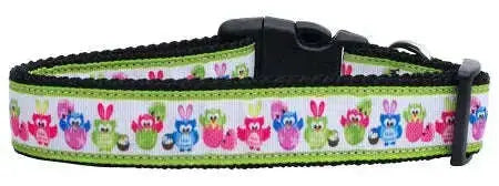 Easter-Birdies-Nylon-Dog-Collar-Medium-Narrow-GreatEagleInc-318819893