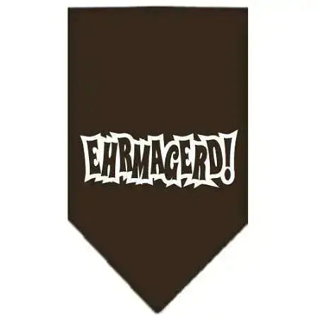 Ehrmagerd-Screen-Print-Bandana-Cocoa-Small-GreatEagleInc-319208682