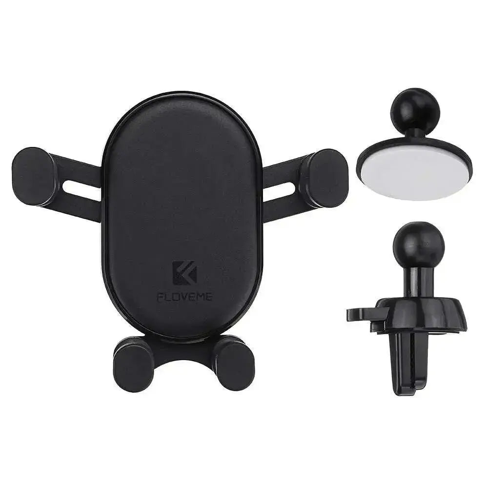 FLOVEME-Car-Phone-Holder-Air-Vent-Mount-Gravity-Auto-Lock-360o-Rotation-for-iPhone-XS-Max-Xiaomi-Banggood-318400554