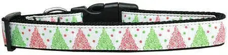Fancy-Schmancy-Christmas-Tree-Nylon-Dog-Collar-Xl-GreatEagleInc-320016384