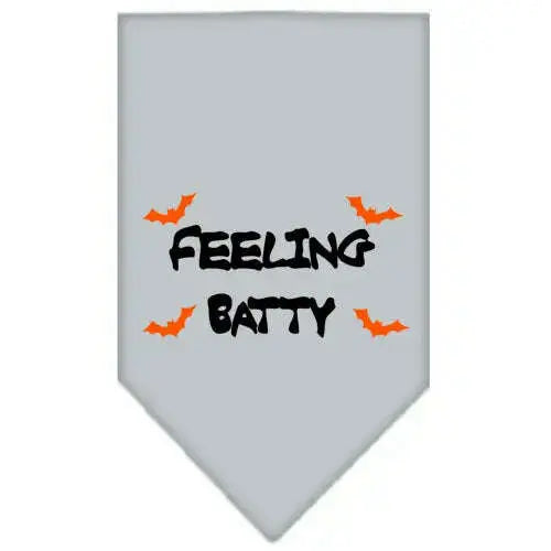 Feeling-Batty-Screen-Print-Bandana-Grey-Large-GreatEagleInc-319201690