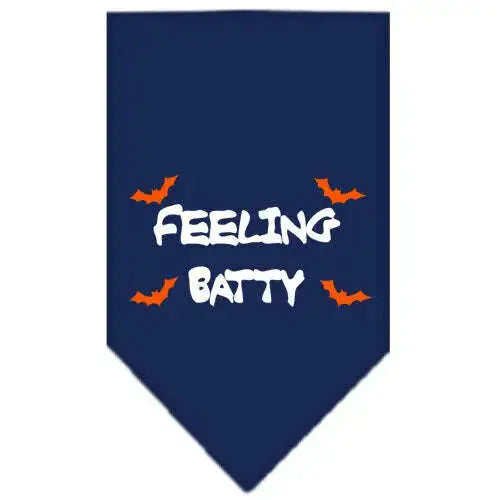 Feeling-Batty-Screen-Print-Bandana-Navy-Blue-Small-GreatEagleInc-319200658