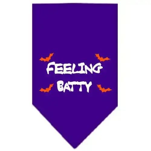 Feeling-Batty-Screen-Print-Bandana-Purple-Large-GreatEagleInc-318580927