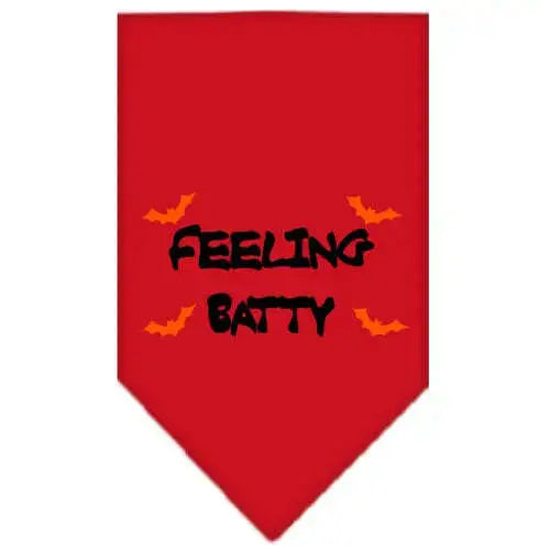 Feeling-Batty-Screen-Print-Bandana-Red-Small-GreatEagleInc-319200410