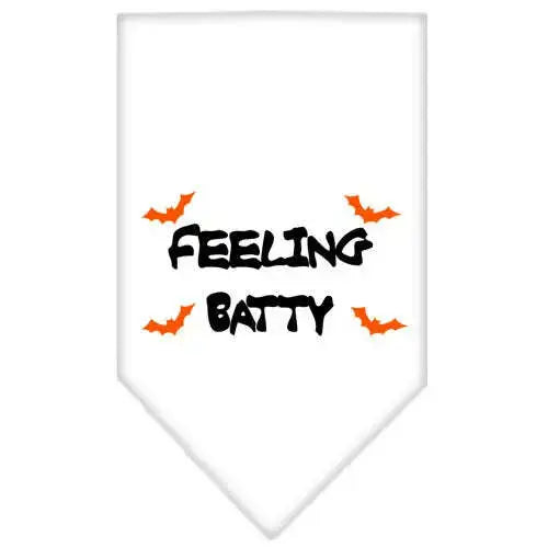 Feeling-Batty-Screen-Print-Bandana-White-Small-GreatEagleInc-319200258