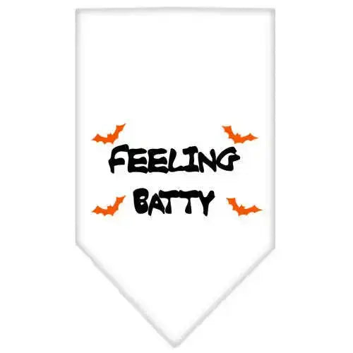 Feeling-Batty-Screen-Print-Bandana-White-Small-GreatEagleInc-319200258