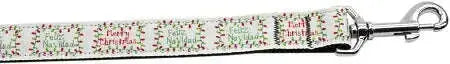 Feliz-Navidad-Nylon-Dog-Leash-3-8-Inch-Wide-6ft-Long-GreatEagleInc-318823039