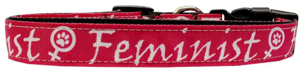 Feminist-Nylon-Dog-Collar-Md-GreatEagleInc-334328968