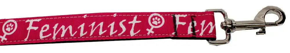 Feminist-Nylon-Pet-Leash-1in-By-4ft-GreatEagleInc-334328435