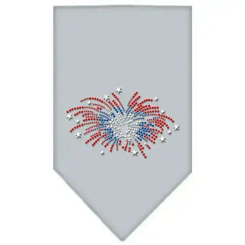 Fireworks-Rhinestone-Bandana-Grey-Large-GreatEagleInc-319311845