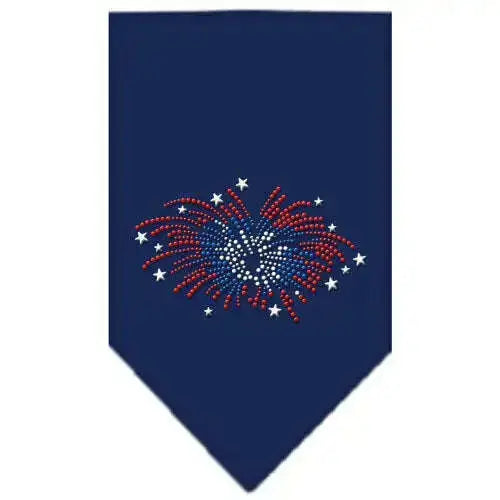Fireworks-Rhinestone-Bandana-Navy-Blue-Large-GreatEagleInc-319311569