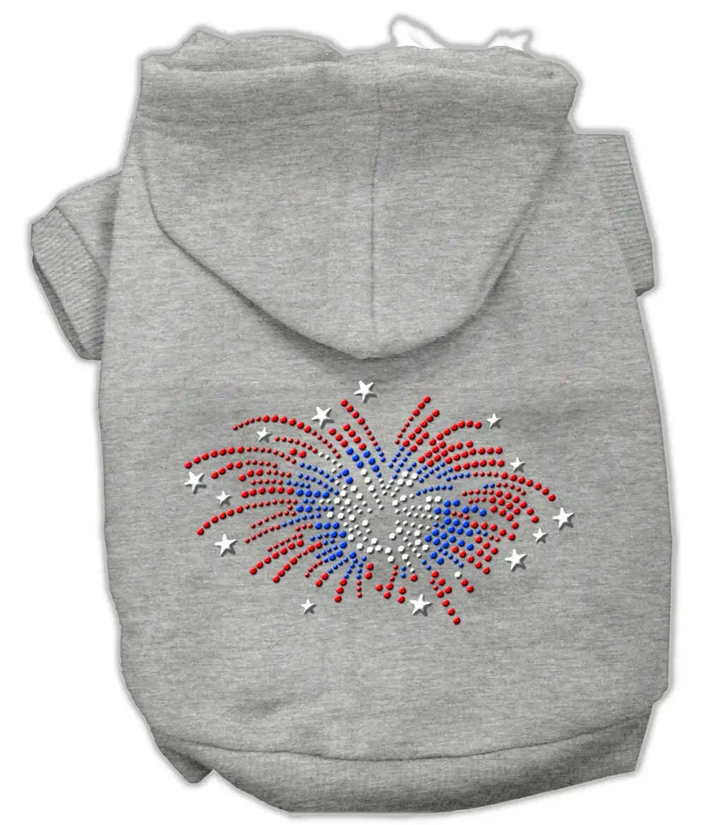 Fireworks-Rhinestone-Hoodie-Grey-Xxl-GreatEagleInc-319486084