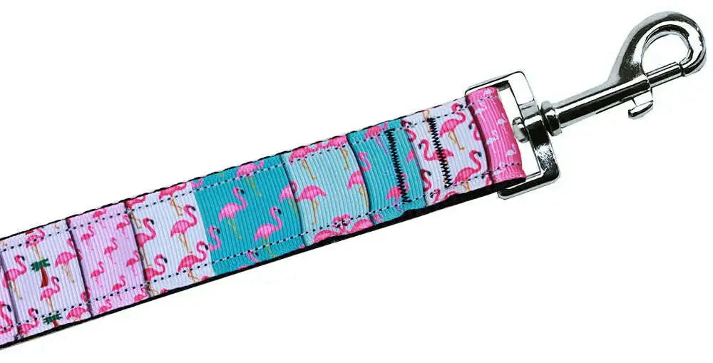 Flamingo-Fun-Nylon-Pet-Leash-5-8in-By-4ft-GreatEagleInc-333692438