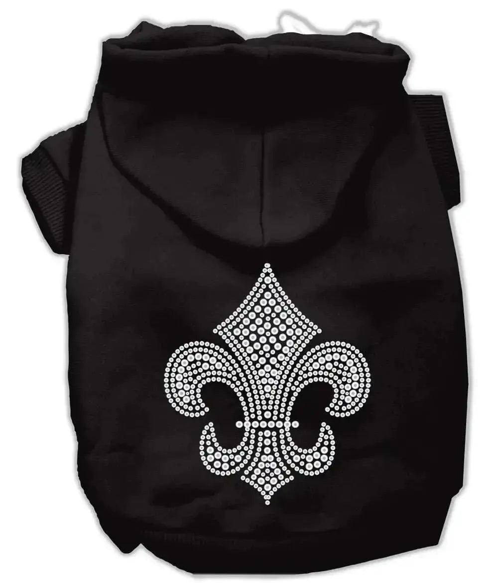 Fleur-De-Lis-Hoodies-Black-S-GreatEagleInc-319484623