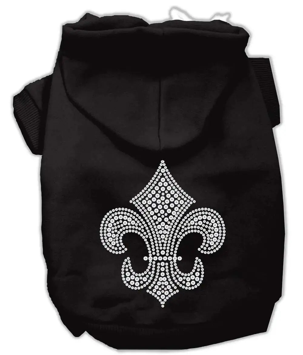 Fleur-De-Lis-Hoodies-Black-Xl-GreatEagleInc-319484195