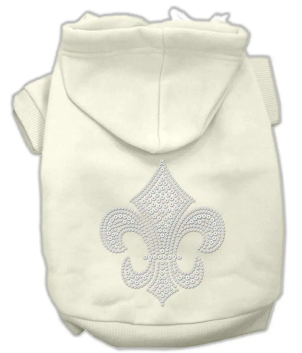 Fleur-De-Lis-Hoodies-Cream-Xs-GreatEagleInc-319483593