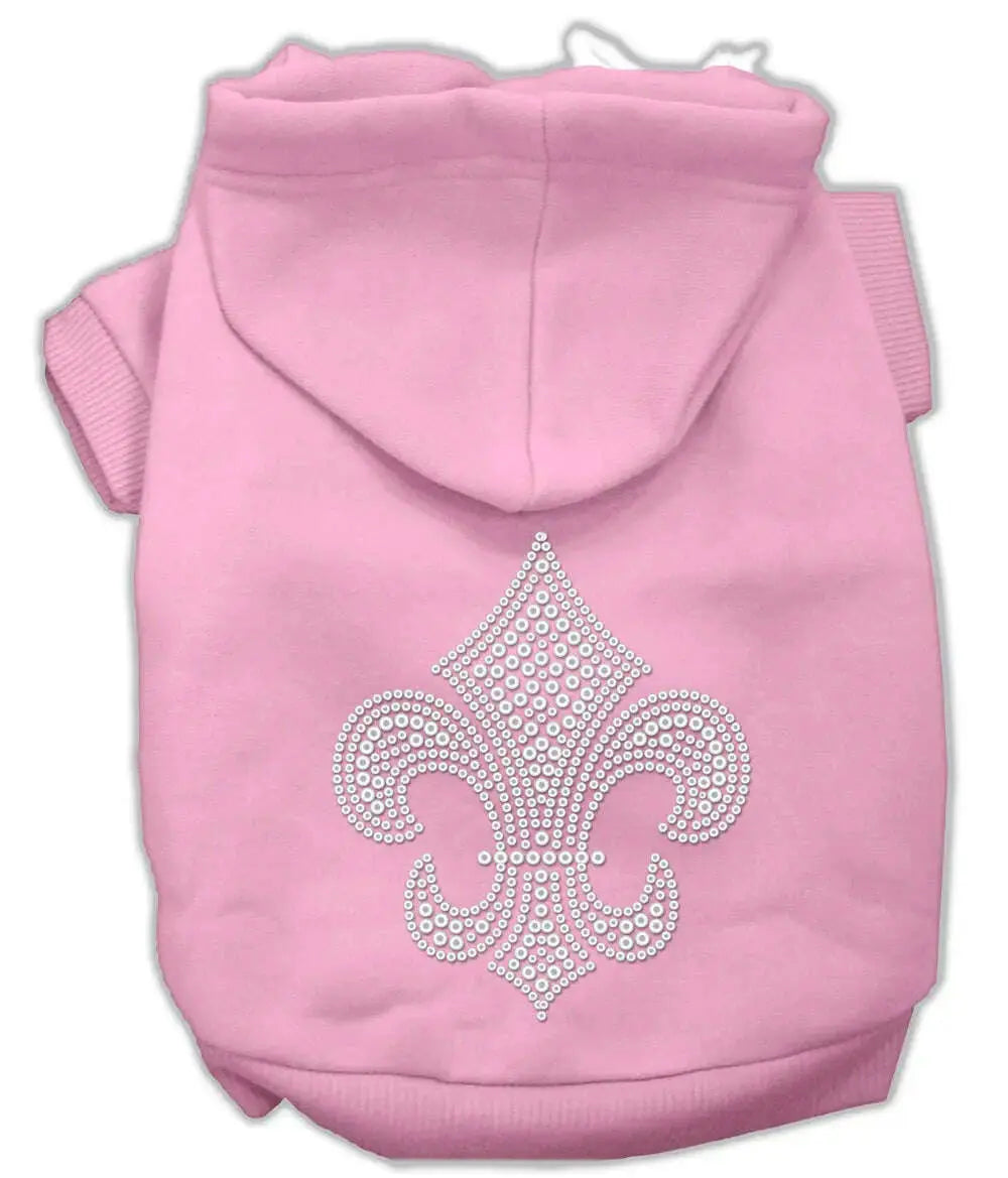 Fleur-De-Lis-Hoodies-Pink-Xs-GreatEagleInc-319483474