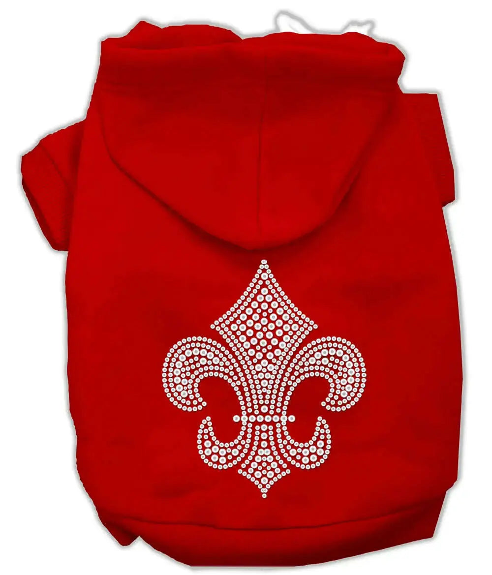 Fleur-De-Lis-Hoodies-Red-Xl-GreatEagleInc-319483855