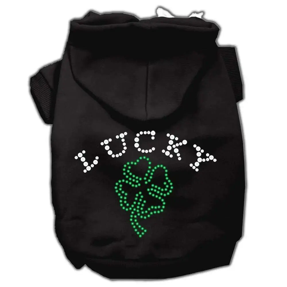 Four-Leaf-Clover-Outline-Hoodies-Black-Xl-GreatEagleInc-333803111