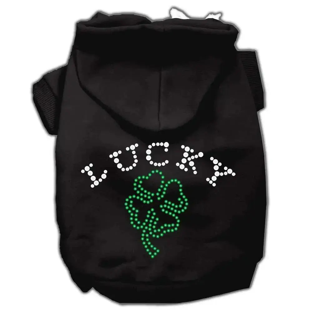 Four-Leaf-Clover-Outline-Hoodies-Black-Xl-GreatEagleInc-333803111