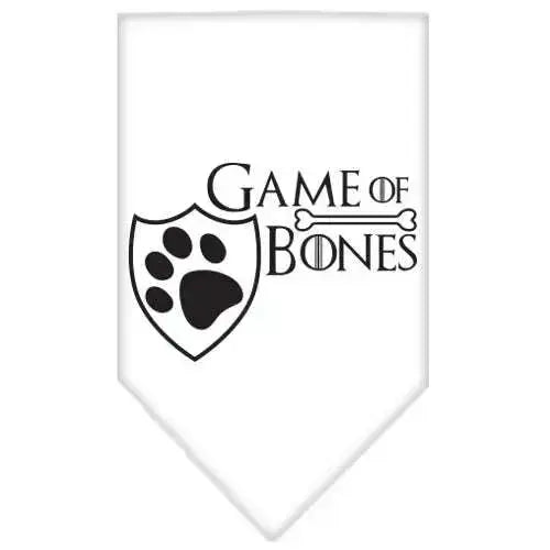 Game-Of-Bones-Screen-Print-Bandana-White-Large-GreatEagleInc-334325475