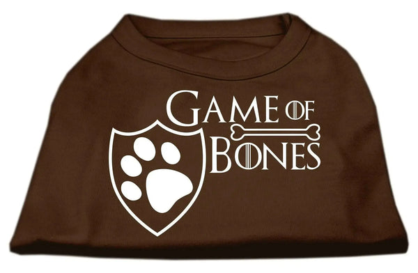 Game-Of-Bones-Screen-Print-Dog-Shirt-Brown-Xs-GreatEagleInc-334270996