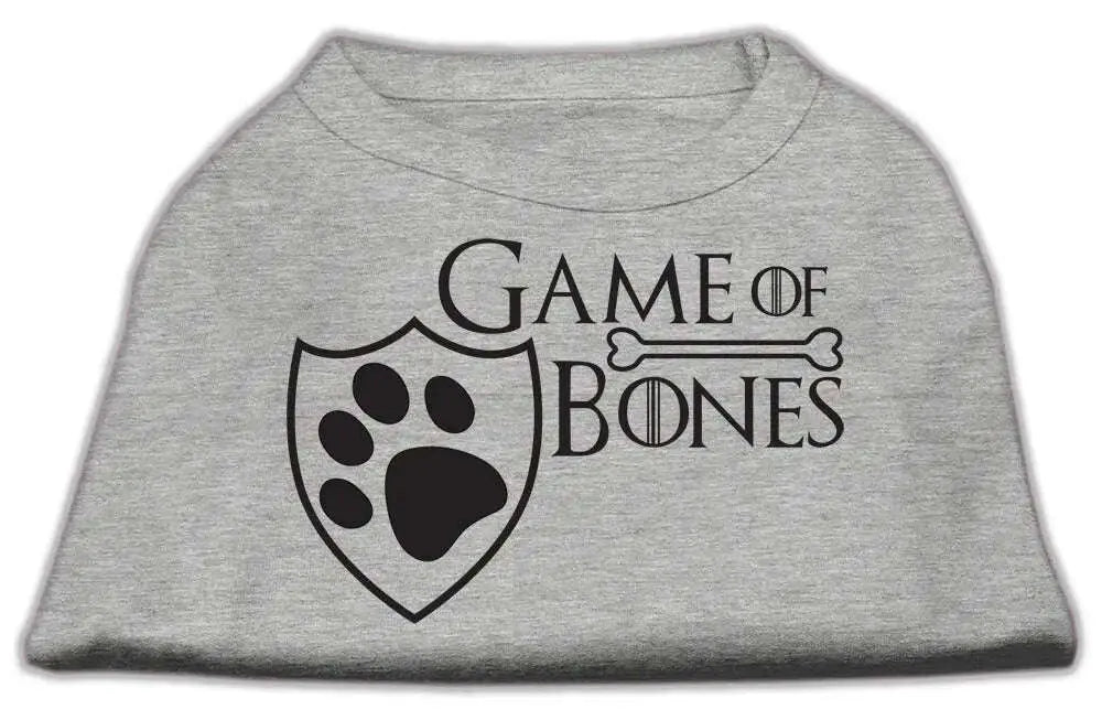 Game-Of-Bones-Screen-Print-Dog-Shirt-Grey-Lg-GreatEagleInc-334266352