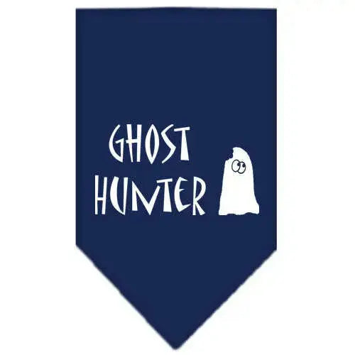 Ghost-Hunter-Screen-Print-Bandana-Navy-Blue-Small-GreatEagleInc-319205291