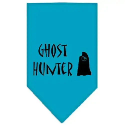 Ghost-Hunter-Screen-Print-Bandana-Turquoise-Large-GreatEagleInc-319206299