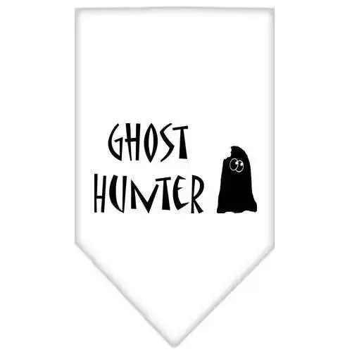 Ghost-Hunter-Screen-Print-Bandana-White-Small-GreatEagleInc-319204736