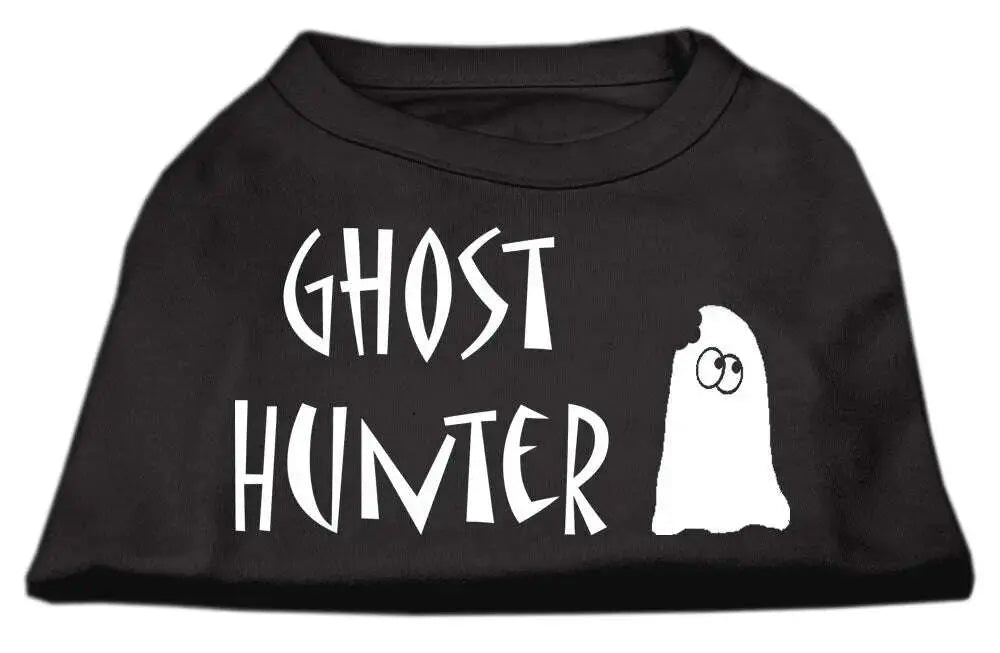 Ghost-Hunter-Screen-Print-Shirt-Black-With-White-Lettering-Xxl-GreatEagleInc-333846154