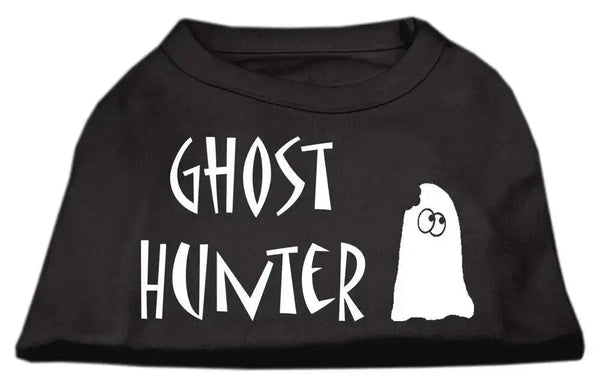 Ghost-Hunter-Screen-Print-Shirt-Black-With-White-Lettering-Xxxl-GreatEagleInc-318832635