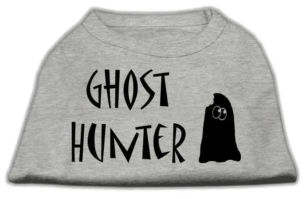 Ghost-Hunter-Screen-Print-Shirt-Grey-With-Black-Lettering-Xxxl-GreatEagleInc-318832781