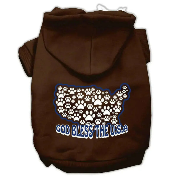 God-Bless-Usa-Screen-Print-Pet-Hoodies-Brown-M-GreatEagleInc-319421688