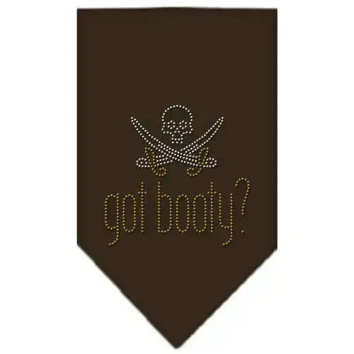 Got-Booty-Rhinestone-Bandana-Cocoa-Small-GreatEagleInc-319032755