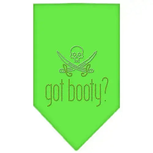 Got-Booty-Rhinestone-Bandana-Lime-Green-Large-GreatEagleInc-319033841