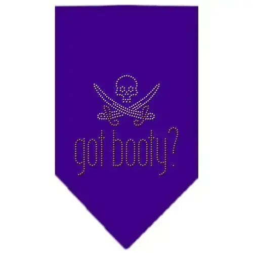 Got-Booty-Rhinestone-Bandana-Purple-Small-GreatEagleInc-319032143