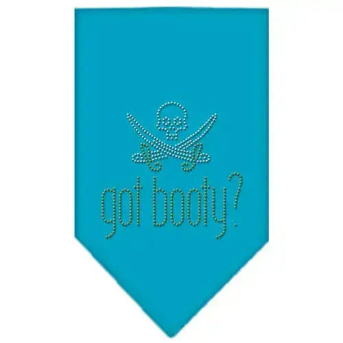 Got-Booty-Rhinestone-Bandana-Turquoise-Large-GreatEagleInc-319033255