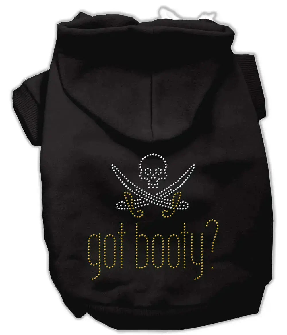 Got-Booty-Rhinestone-Hoodies-Black-M-GreatEagleInc-333802698