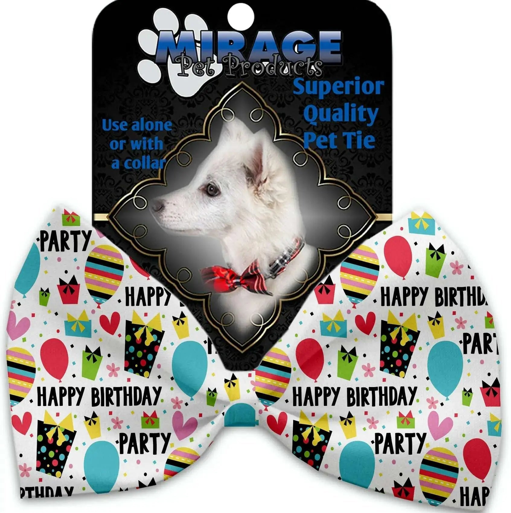 Happy-Birthday-Pet-Bow-Tie-Collar-Accessory-With-Velcro-GreatEagleInc-333871541