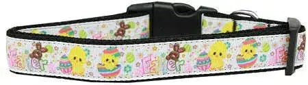 Happy-Easter-Nylon-Dog-Collar-Sm-GreatEagleInc-318769040