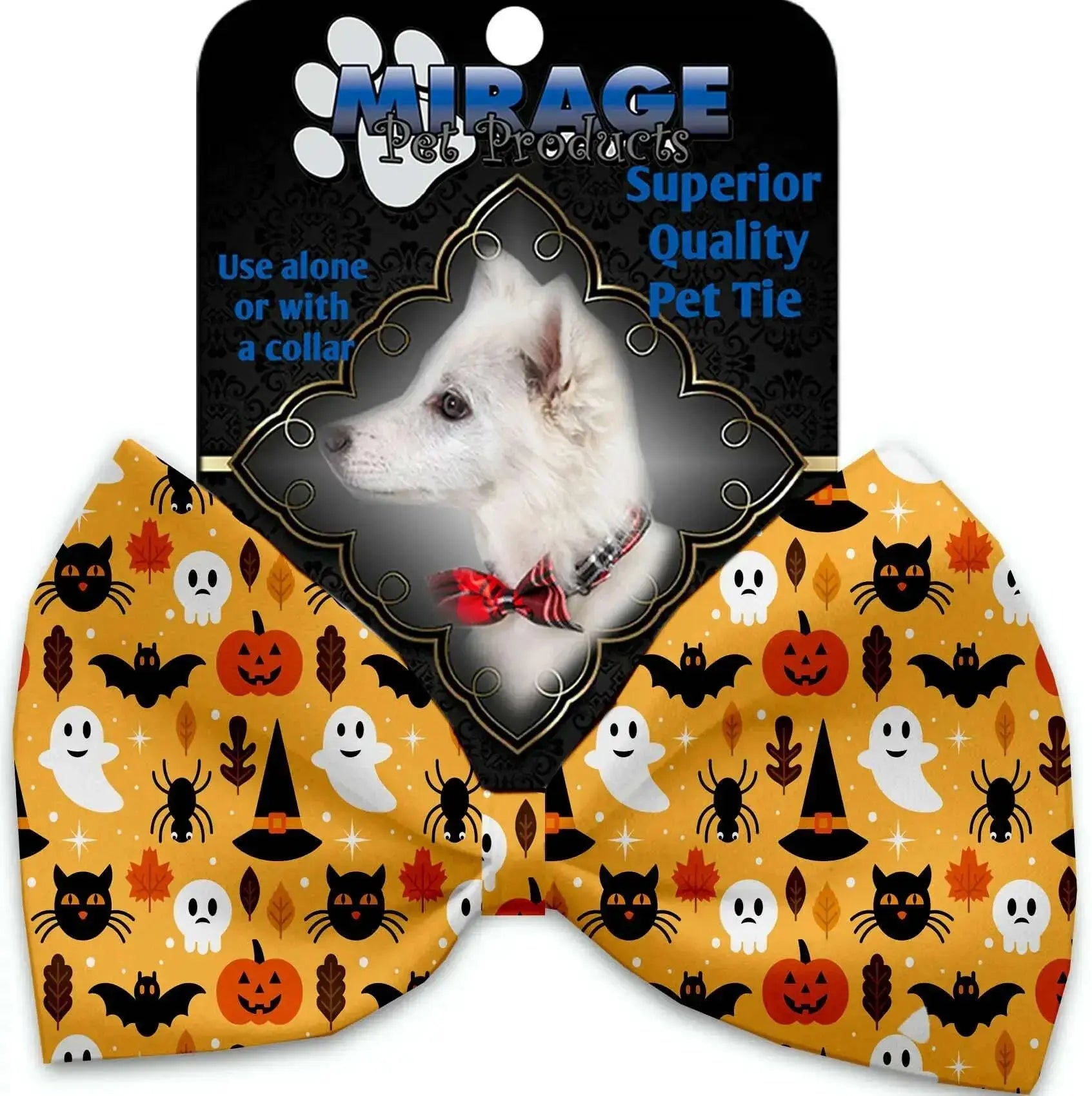 Happy-Halloween-Pet-Bow-Tie-Collar-Accessory-With-Velcro-GreatEagleInc-318831775