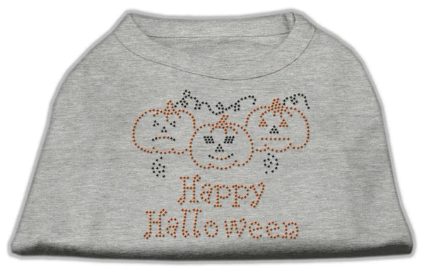 Happy-Halloween-Rhinestone-Shirts-Grey-Xxl-GreatEagleInc-319179859