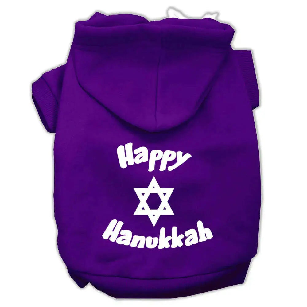 Happy-Hanukkah-Screen-Print-Pet-Hoodies-Purple-Size-Med-GreatEagleInc-333710734