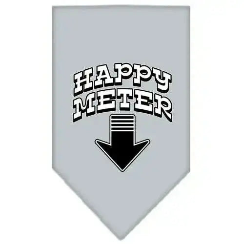 Happy-Meter-Screen-Print-Bandana-Grey-Large-GreatEagleInc-319815650