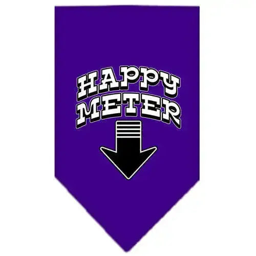 Happy-Meter-Screen-Print-Bandana-Purple-Large-GreatEagleInc-319815177