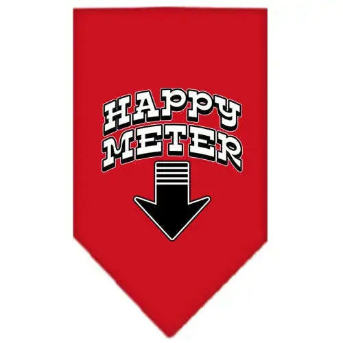 Happy-Meter-Screen-Print-Bandana-Red-Large-GreatEagleInc-319815041